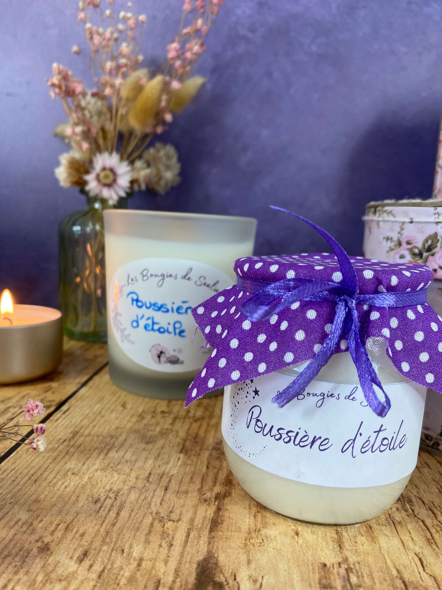 Bougie Poussière d'étoile
