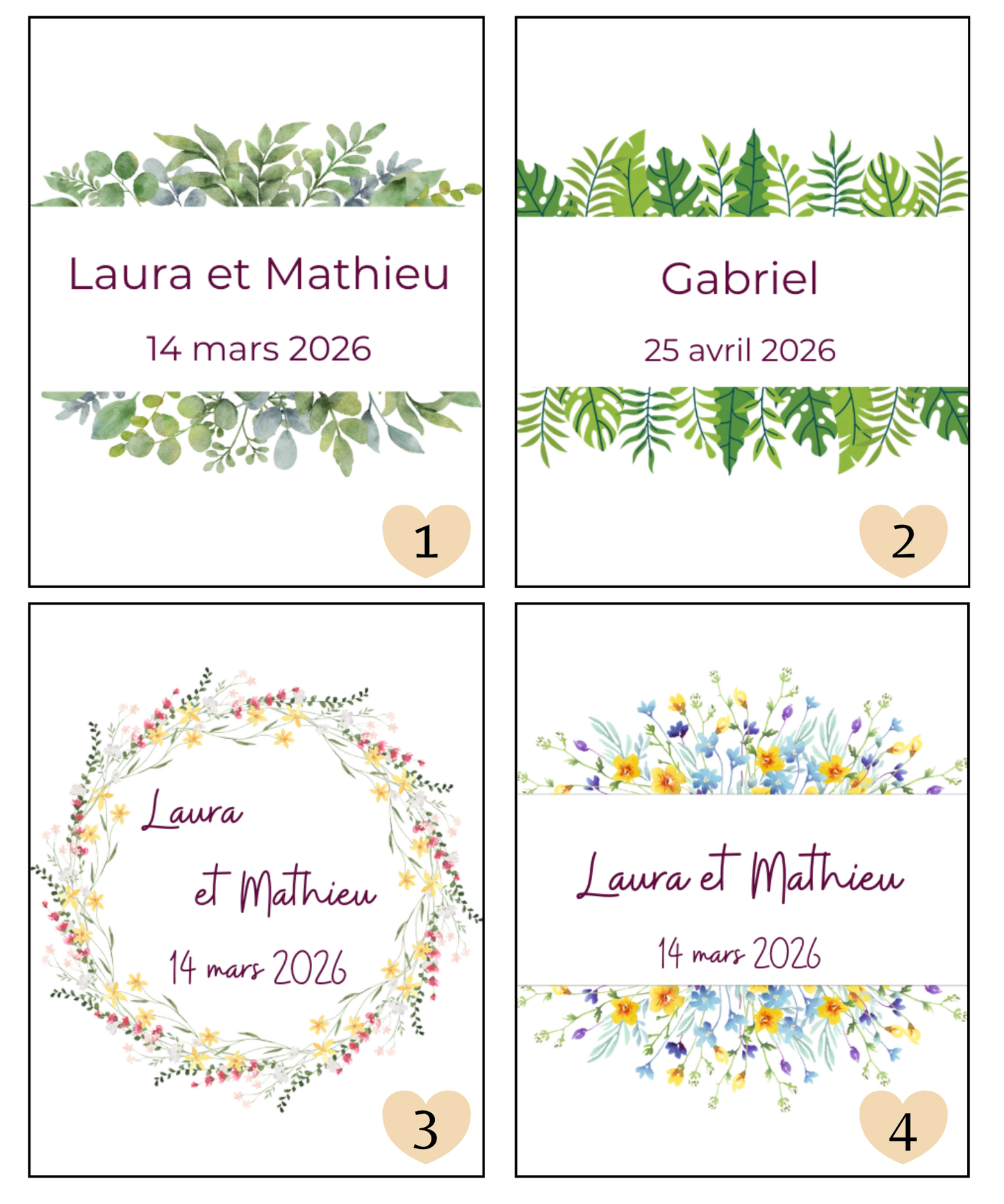 savon cadeau invité - mariage, baptême, évènements