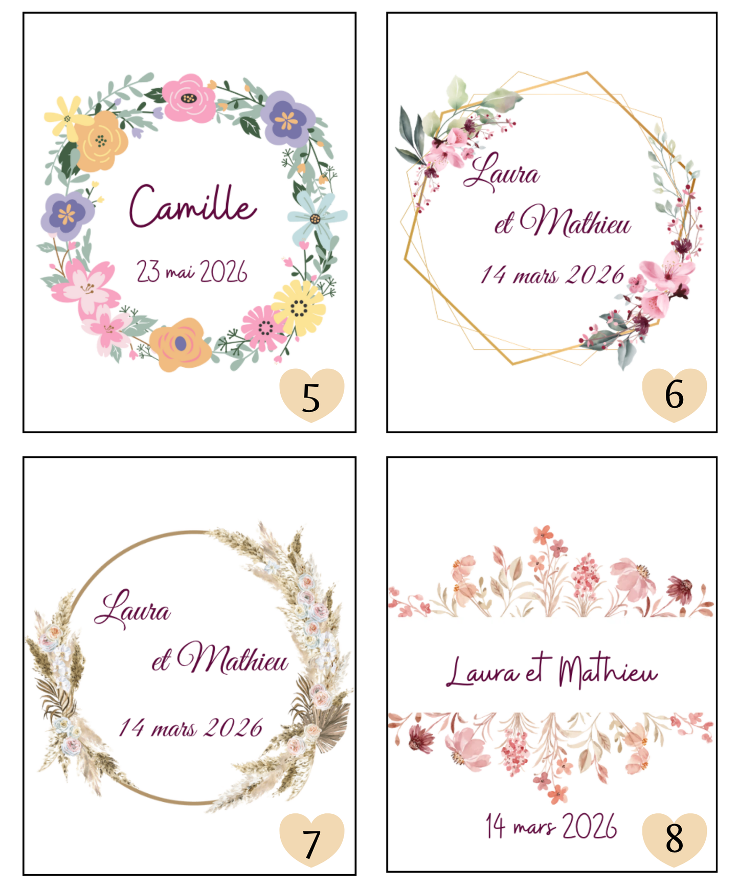 savon cadeau invité - mariage, baptême, évènements
