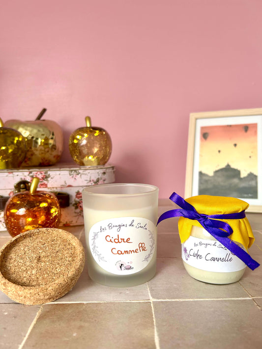 Bougie Cidre Cannelle