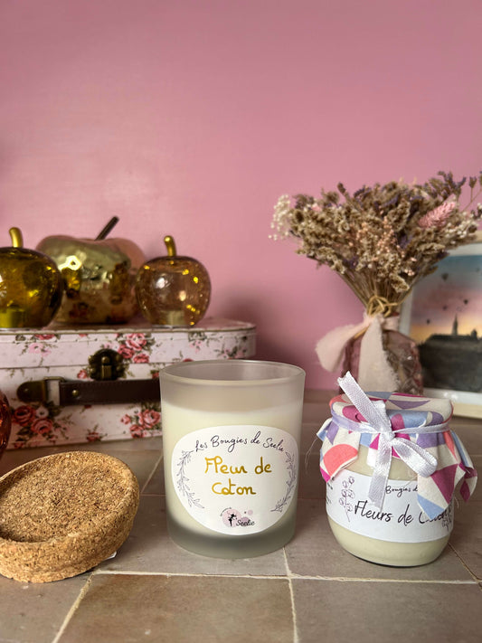 Bougie Fleur de coton