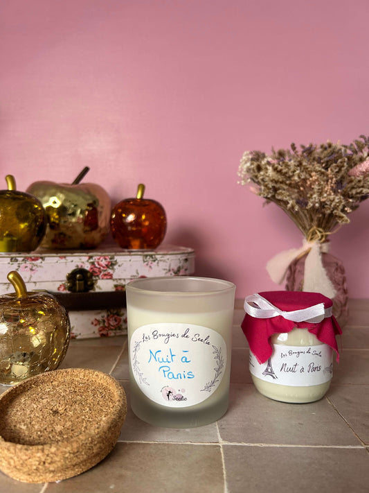 Bougie Nuit à Paris